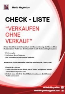 Check Liste Verkaufen